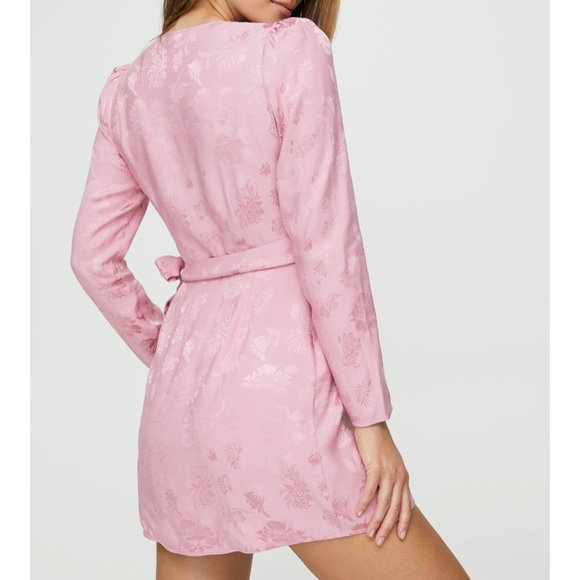 Wilfred Satin Wrap Dress - Picture 3 of 7